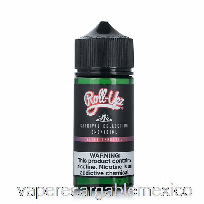 Vape Recargable Carnaval - Limonada De Frutos Rojos Por Jugo Roll-upz - 100ml 6mg